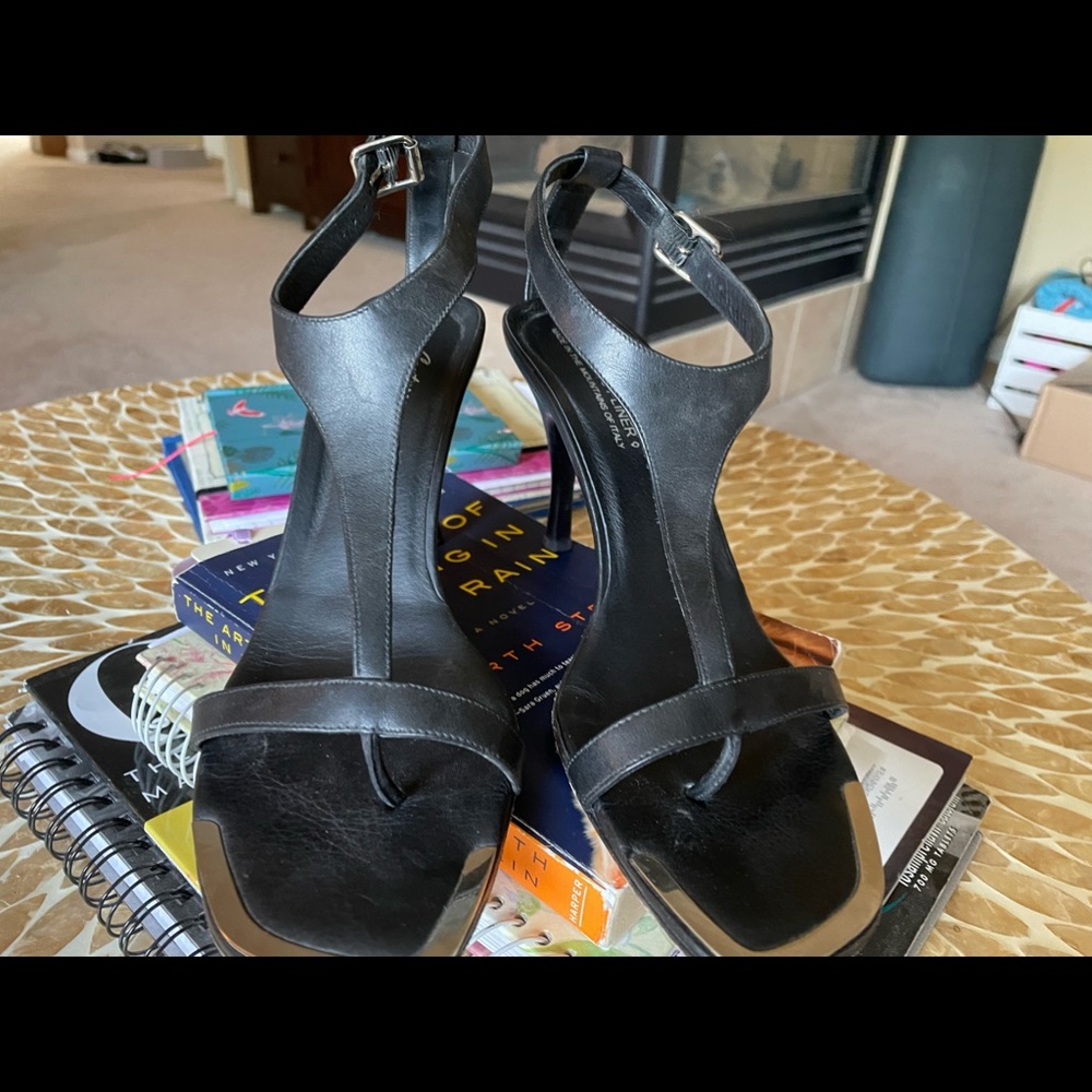 High heeled sandals